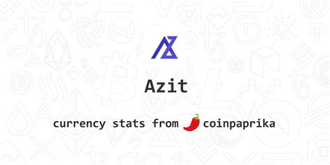 azit Price: AZIT Live Price Chart, Market Cap & News Today.
